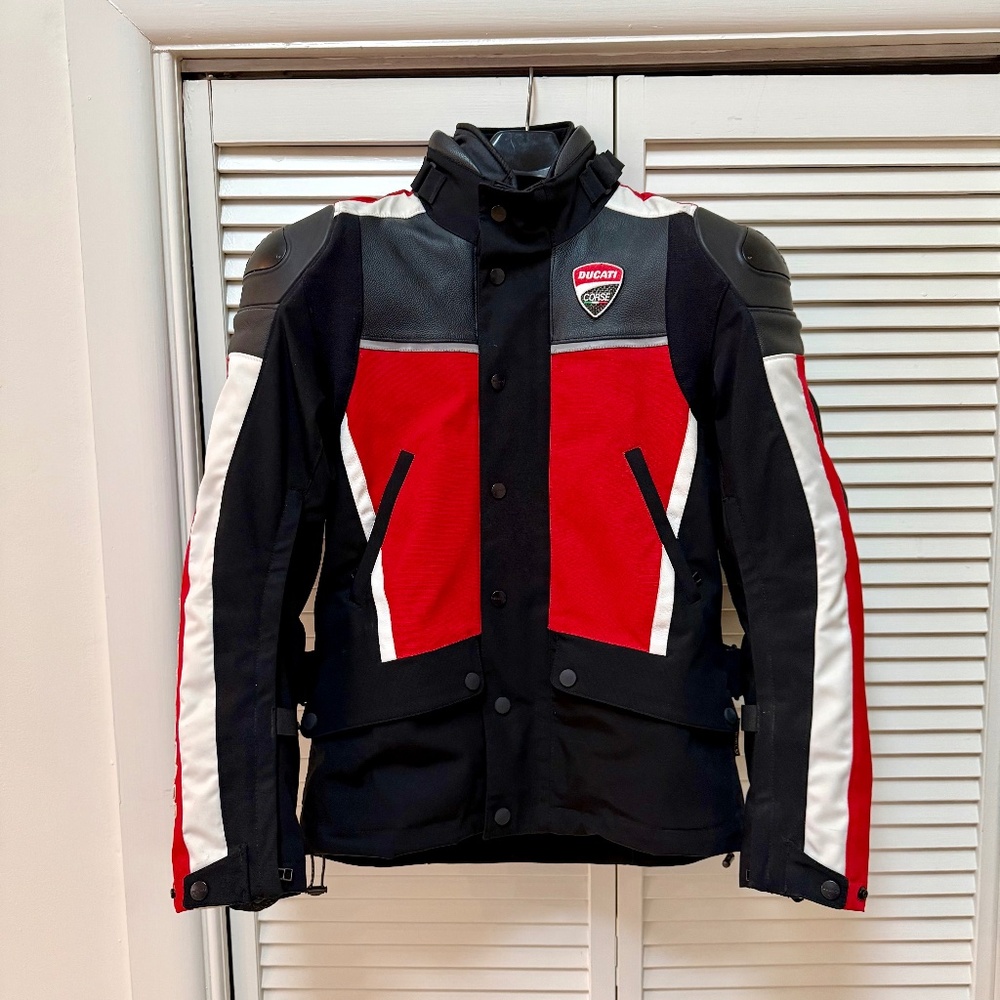 Ducati Corse All Season Men's Motorcycle Jacket by Dainese